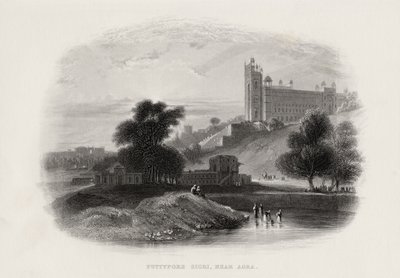 Futtypore Sicri vicino ad Agra, India da English School